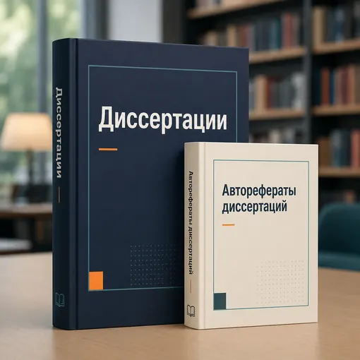 Диссертации и авторефераты диссертаций