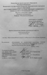 Мультимедийный лонгрид о киберспорте в Республике Бурятия : ВКР бакалавра : направление подготовки 42.03.02 "Журналистика"