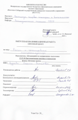 Расчет и проектирование электростимулятора : ВКР бакалавра : направление подготовки 12.03.04 "Биотехнические системы и технологии"