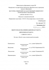 Расчет тепловой схемы отопительной котельной г. Петровск-Забайкальский : ВКР бакалавра : направление подготовки 13.03.01 "Теплоэнергетика и теплотехника"