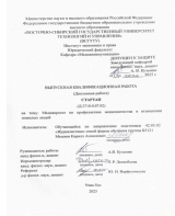 Стартап: медиапроект по профилактике мошенничества в отношении пожилых людей : ВКР бакалавра : направление подготовки 42.03.02 "Журналистика"