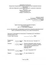 Организация таможенного контроля товаров группы 8703, перемещаемых через таможенную границу ЕАЭС авиатранспортом  : ВКР специалиста : направление подготовки 38.05.02 "Таможенное дело"