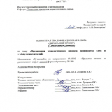 Организация технологического процесса производства хлеба и хлебобулочных изделий : ВКР бакалавра : направление подготовки 19.03.02 "Продукты питания из растительного сырья"