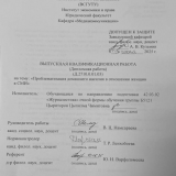 Проблематизация домашнего насилия в отношении женщин в СМИ : ВКР бакалавра : направление подготовки 42.03.02 "Журналистика" Проблематизация домашнего насилия в отношении женщин в СМИ : ВКР бакалавра : направление подготовки 42.03.02 "Журналистика"