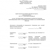Организация таможенного контроля товаров перемещаемых через таможенную границу ЕАЭС физическими лицами : ВКР специалиста : направление подготовки 38.05.02 "Таможенное дело"