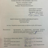 Разработка  бренд- медиа для фитнес-клуба "SOTAsport" : ВКР бакалавра : направление подготовки 42.03.02 "Журналистика" 