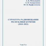 Структура радиовещания Республики Бурятия (2010–2023) : учебное пособие