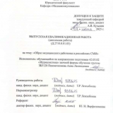 Образ медицинского работника в российских СМИ : ВКР бакалавра : направление подготовки 42.03.02 "Журналистика"